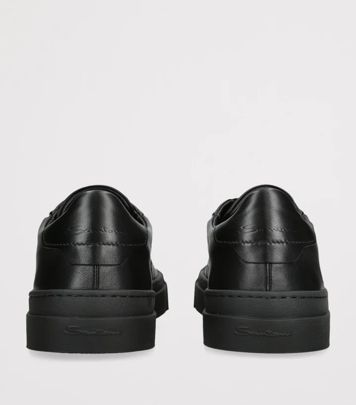 Santoni Leather Dbs Sneakers - Image 2