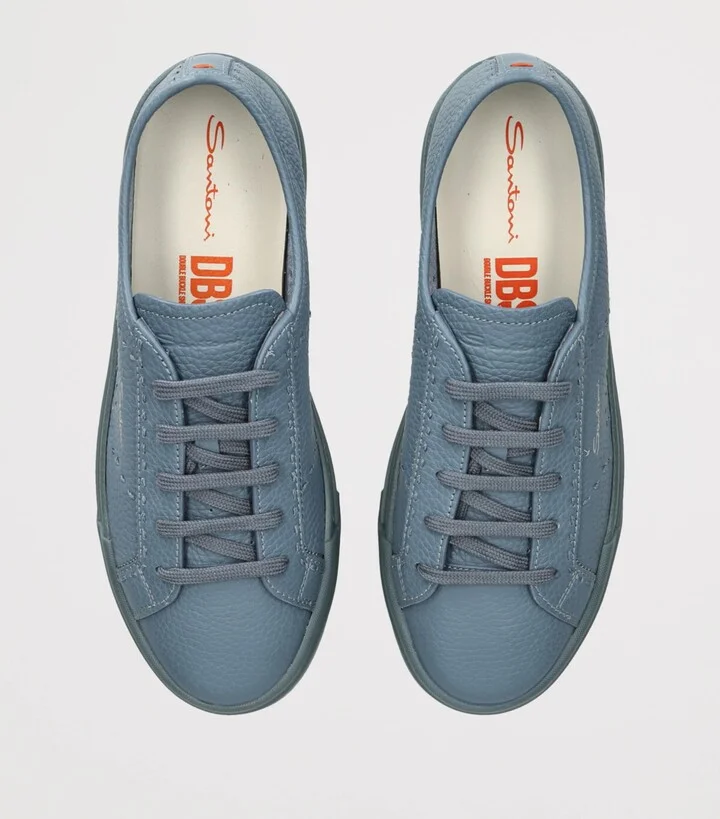 Santoni Leather Dbs Sneakers - Image 4
