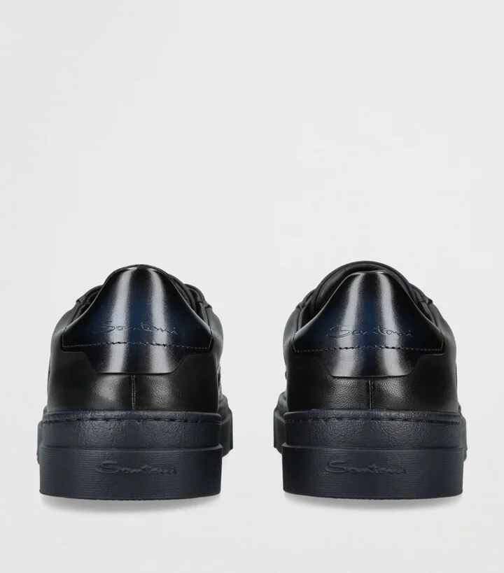 Santoni Leather Dbs Sneakers - Image 2