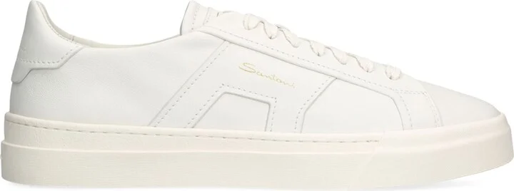 Santoni Leather Dbs Sneakers