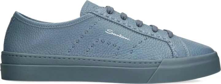 Santoni Leather Dbs Sneakers