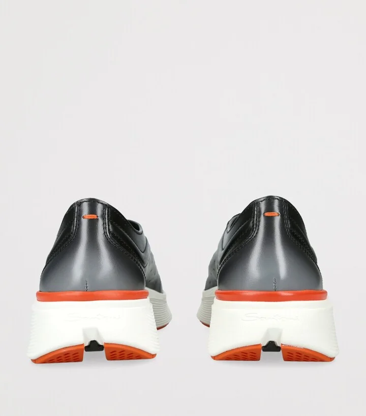 Santoni Leather Easy Bounce Sneakers - Image 2