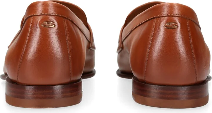 Santoni Leather Famed Loafers - Image 2