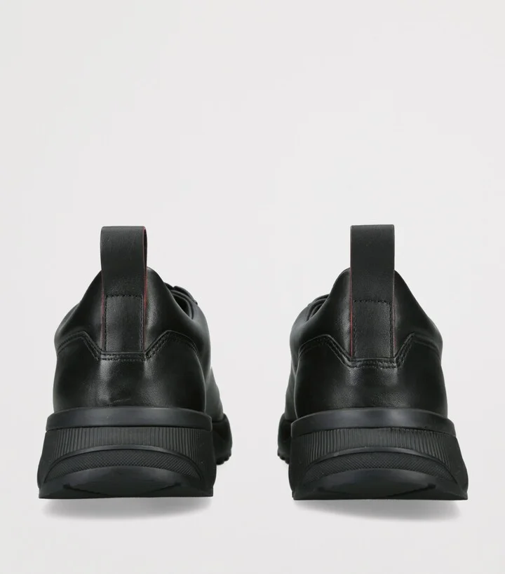 Santoni Leather Innova Sneakers - Image 2