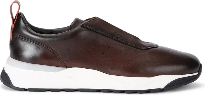 Santoni Leather Innova Sneakers