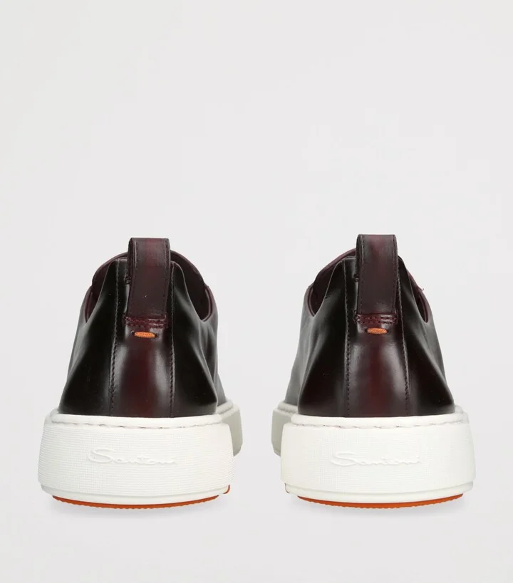 Santoni Leather Victory Sneakers - Image 2