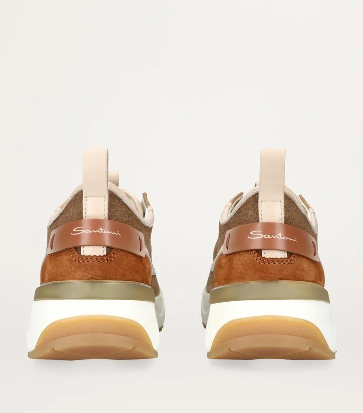 Santoni Leather Yoko Slip-On Sneakers - Image 2