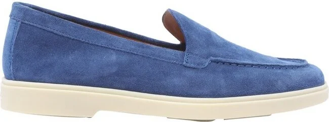 Santoni Logo Moulded Loafers