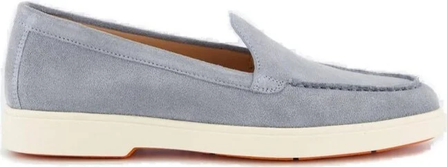 Santoni Logo Moulded Loafers