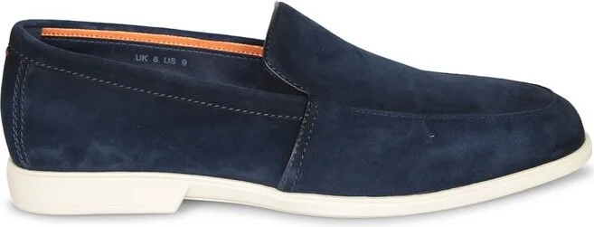 Santoni Malibu Almond Toe Loafers