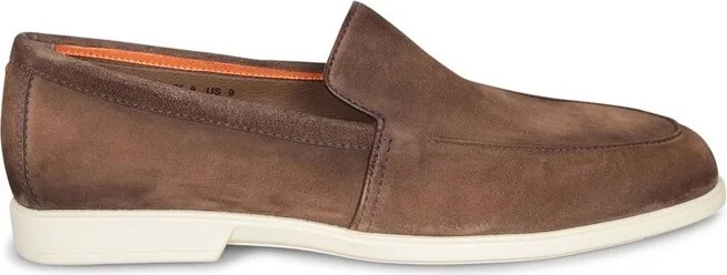 Santoni Malibu Almond Toe Moccasins