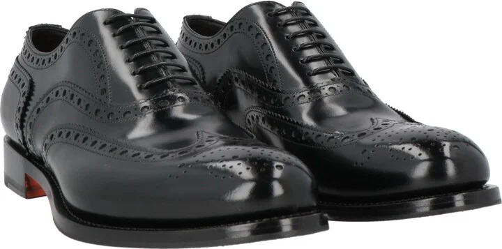 Santoni Man Lace-up shoes - Image 4