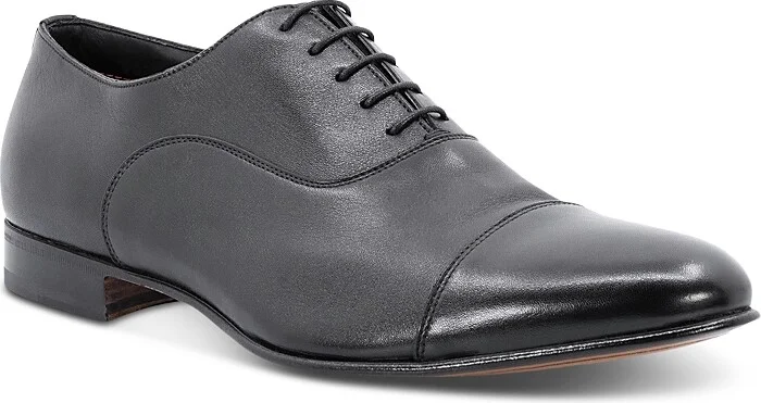 Santoni Men's Darian Cap Toe Dress Shoes
