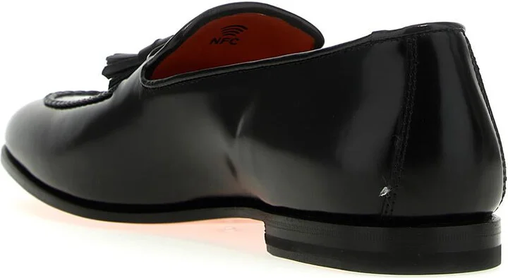 Santoni Nappa Leather Moccasins - Image 3
