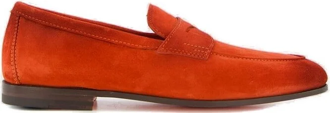 Santoni Penny-Slot Slip-On Loafers