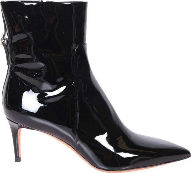 Santoni Pointed Toe Ankle Boots