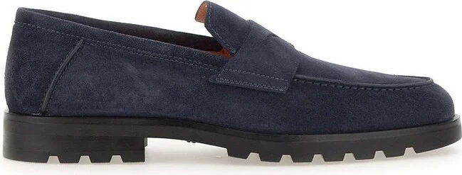 Santoni Rock Slip-On Penny Loafers