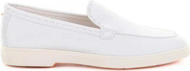 Santoni Round Toe Loafers
