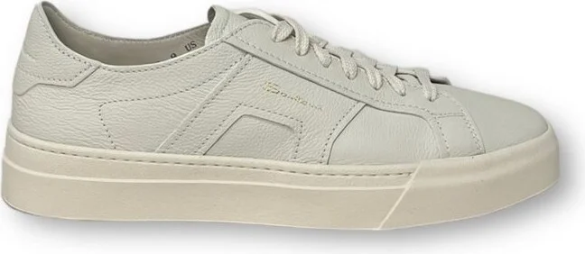 Santoni Round Toe Low-Top Sneakers