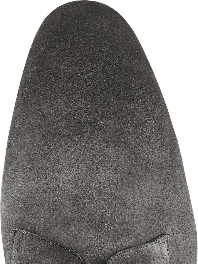 Santoni Simon Grey Suede Derby Shoes - Image 4