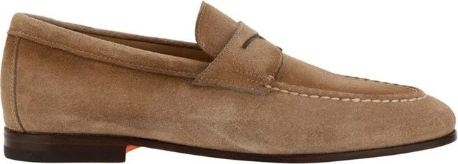 Santoni Slip-On Penny Loafers