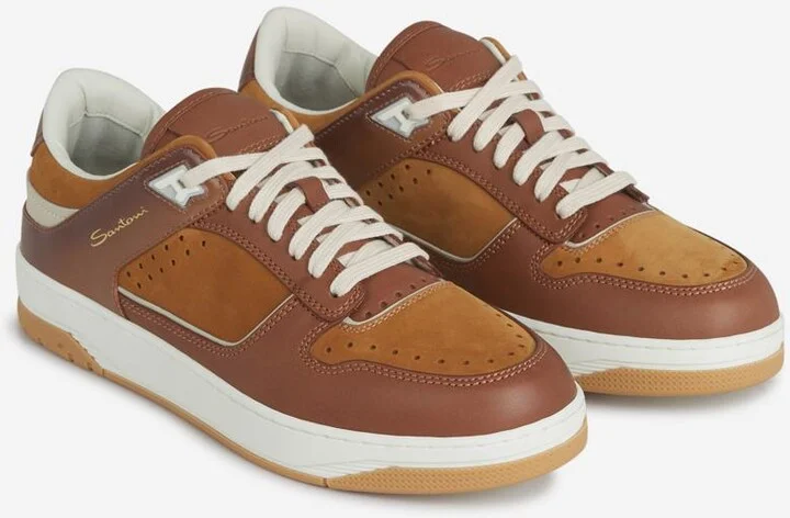 Santoni Sneakers Sneak-Air Leather - Image 2