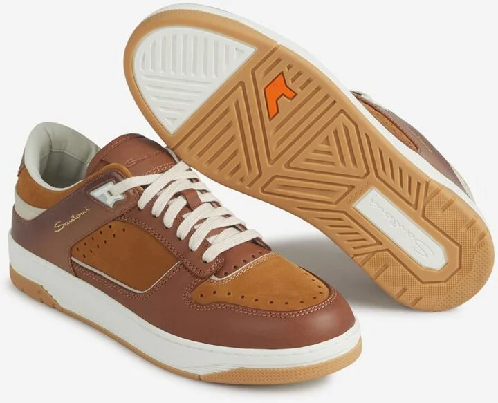 Santoni Sneakers Sneak-Air Leather - Image 4