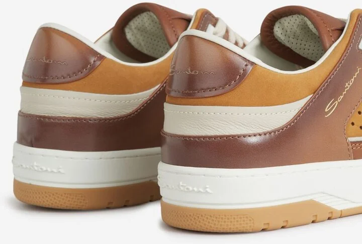 Santoni Sneakers Sneak-Air Leather - Image 5