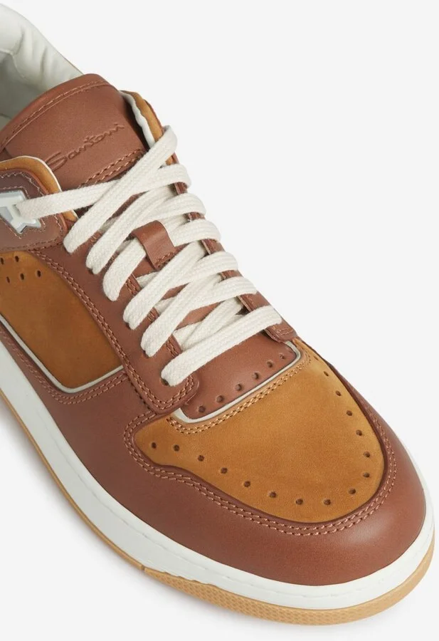 Santoni Sneakers Sneak-Air Leather - Image 6