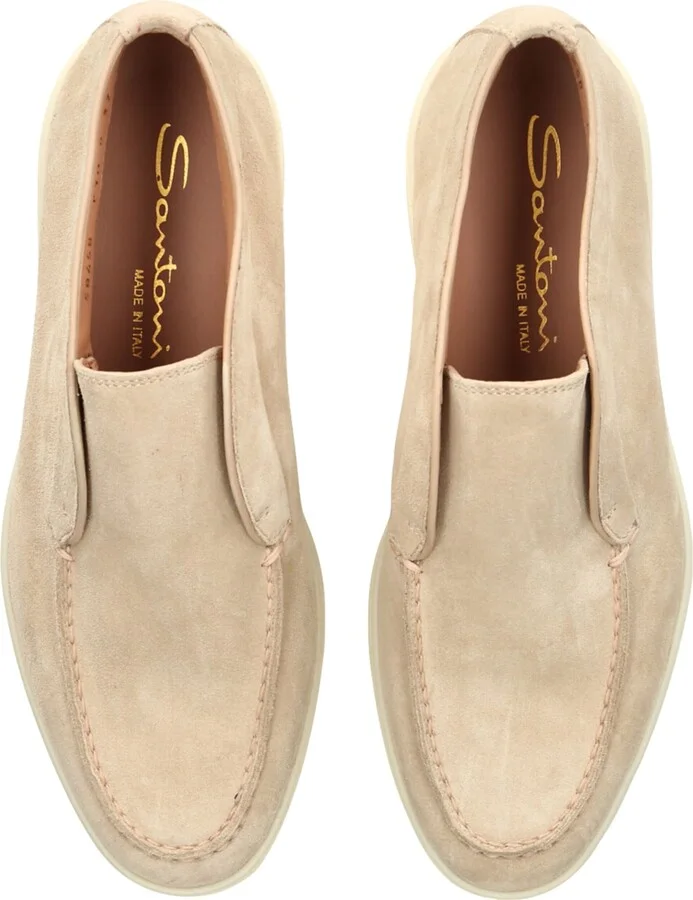 Santoni Suede Andvari Ankle Boots - Image 4