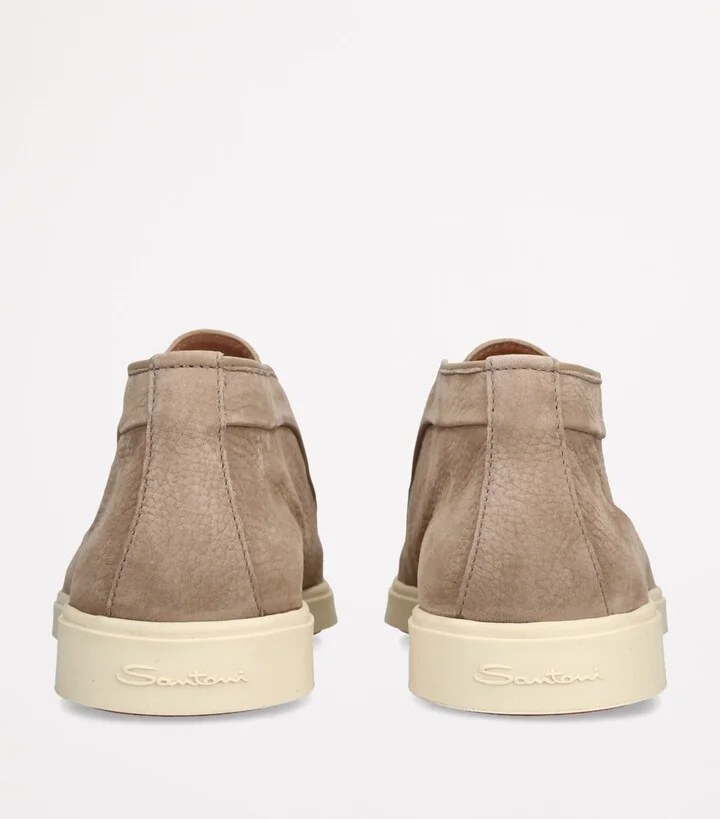 Santoni Suede Andvari Ankle Boots - Image 2