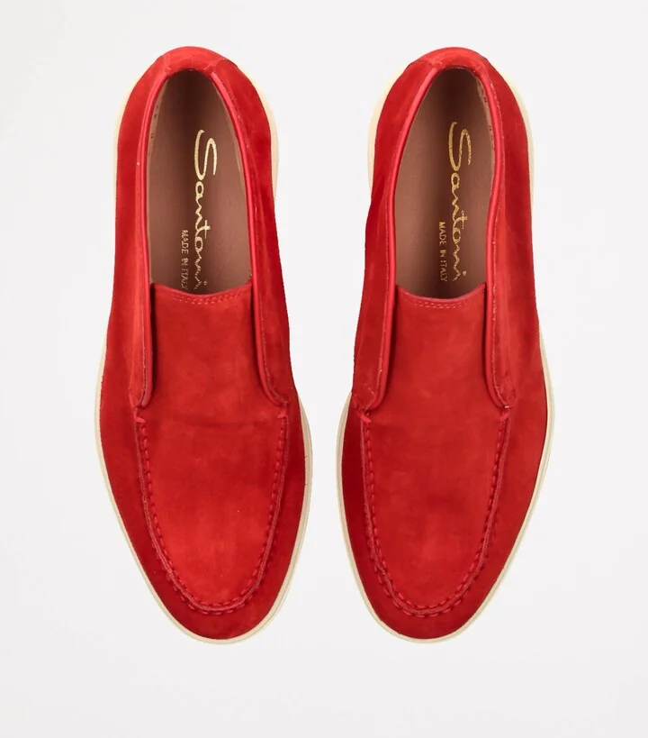 Santoni Suede Andvari Ankle Boots - Image 4