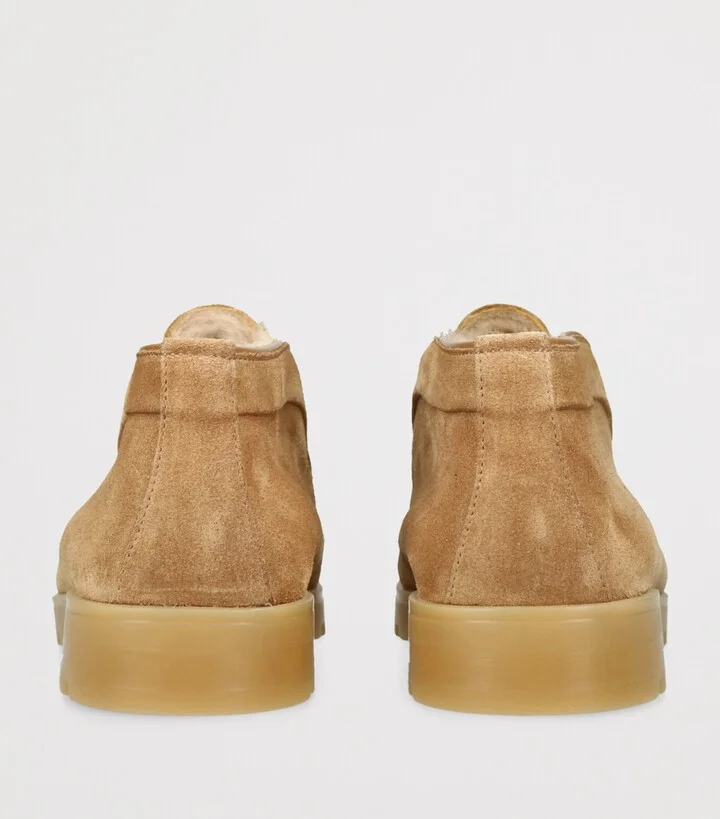Santoni Suede Andvari Ankle Boots - Image 2