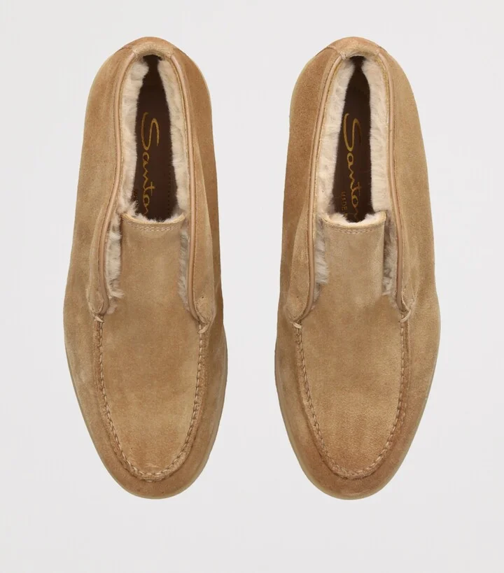Santoni Suede Andvari Ankle Boots - Image 4