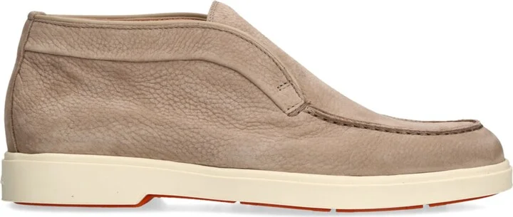 Santoni Suede Andvari Ankle Boots
