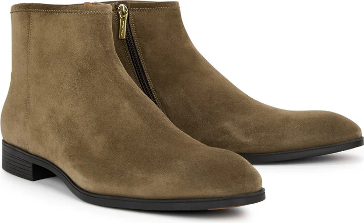 Santoni Suede Ankle Boots - Image 2