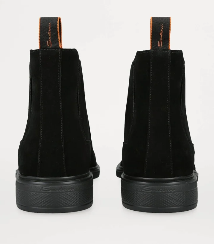Santoni Suede Chelsea Boots - Image 2