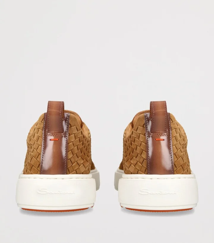Santoni Suede Clean Icon Sneakers - Image 2