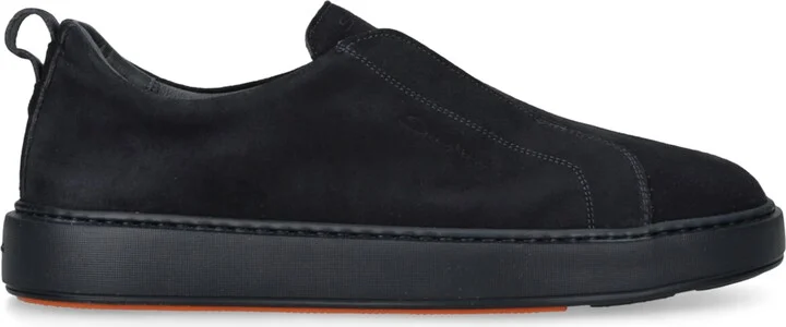 Santoni Suede Clean Icon Sneakers