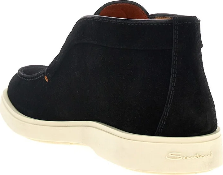 Santoni Suede Desert Boot - Image 3