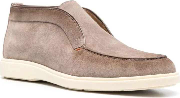 Santoni Suede Desert Boot - Image 5