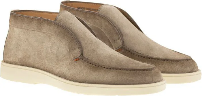 Santoni Suede Desert Boot - Image 4