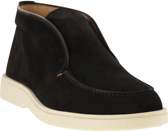 Santoni Suede Desert Boot - Image 2