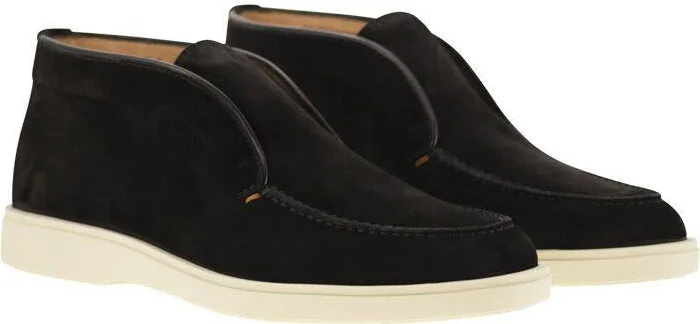 Santoni Suede Desert Boot - Image 4