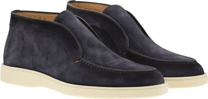 Santoni Suede Desert Boot - Image 4