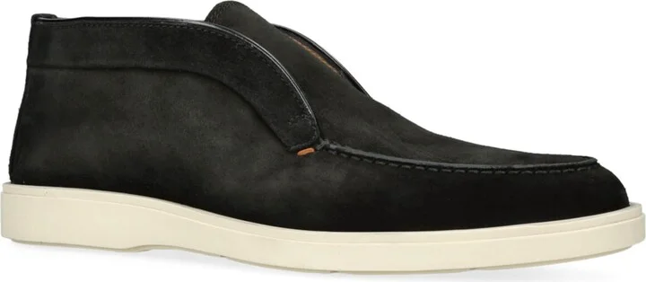 Santoni Suede Detroit Desert Boots - Image 3