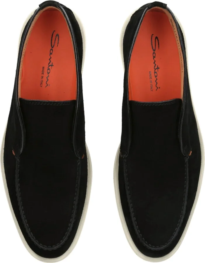 Santoni Suede Detroit Desert Boots - Image 4