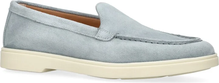 Santoni Suede Detroit Loafers - Image 3