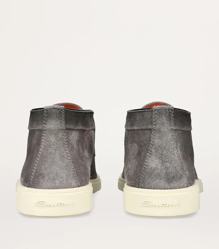 Santoni Suede Detroit Loafers - Image 2