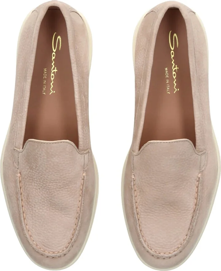 Santoni Suede Detroit Loafers - Image 4